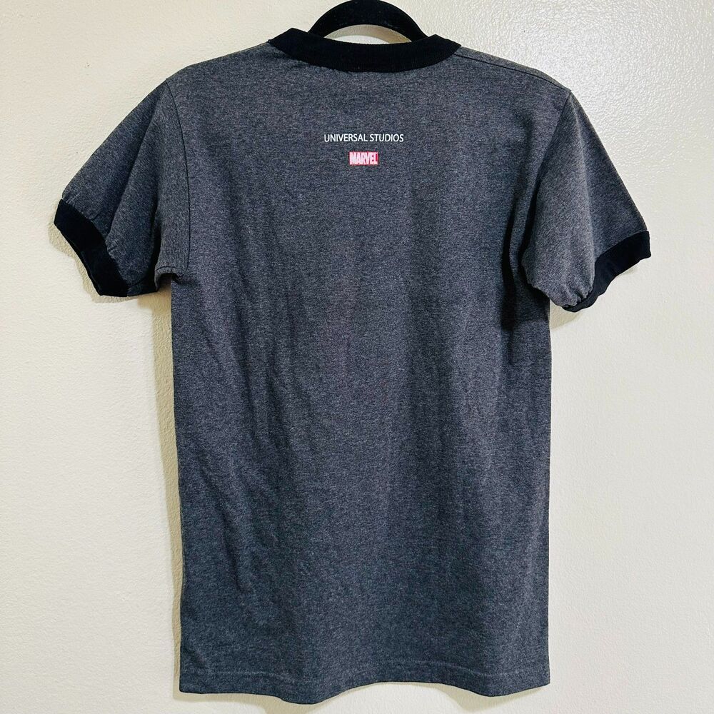 Vintage Y2K Universal Studios Marvel Spider-Man Double Sided Tee Size S - Picture 3 of 3